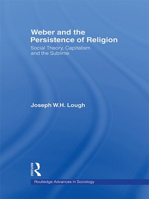 cover image of Weber and the Persistence of Religion